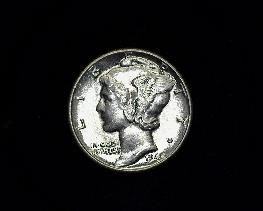 1940 Mercury Dime BU Choice - US Coin