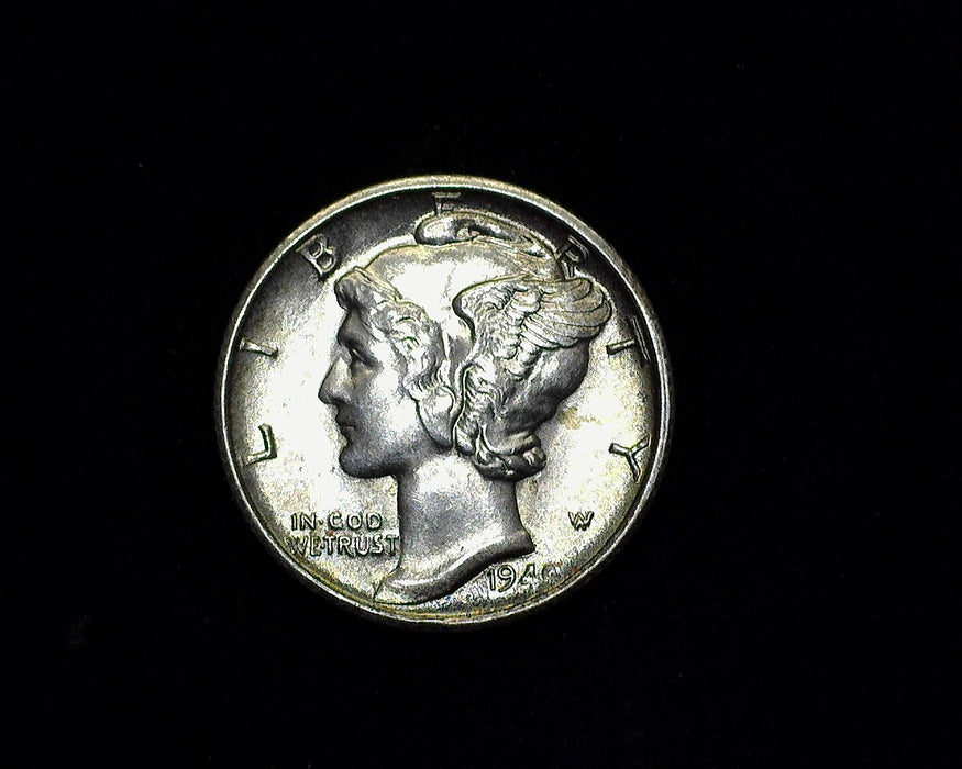 1940 S Mercury Dime BU Choice - US Coin