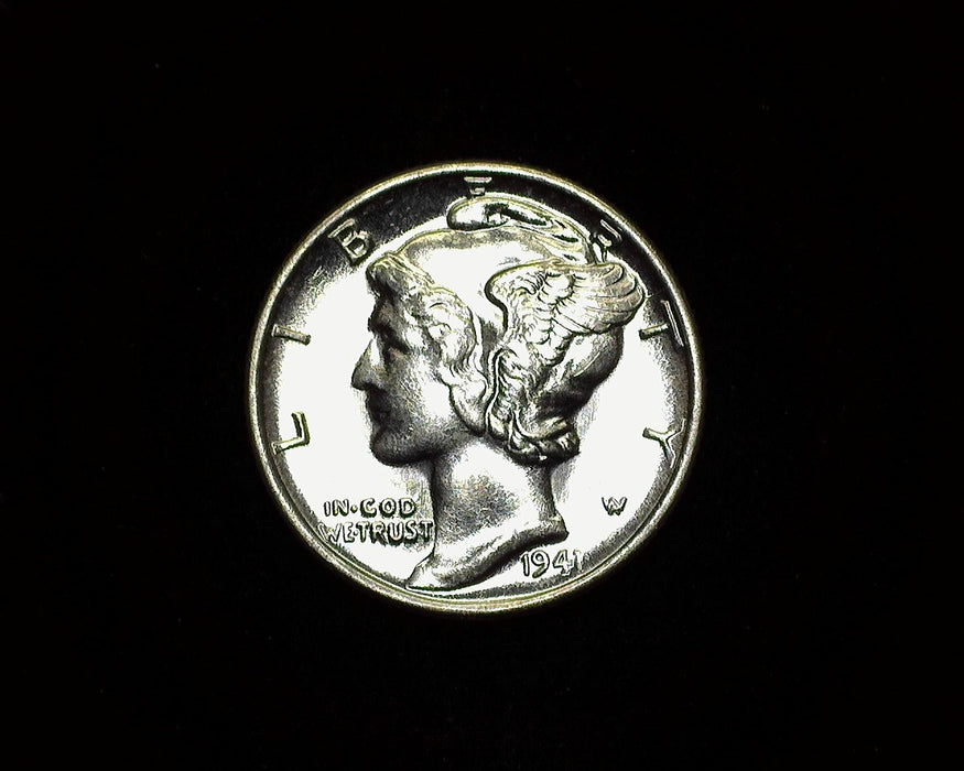 1941 Mercury Dime BU - US Coin