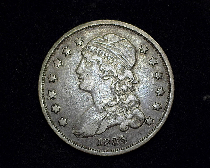 1835 Capped Bust Quarter VF - US Coin