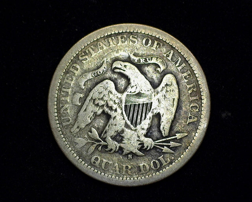 1876 S Liberty Seated Quarter VG/F - US Coin