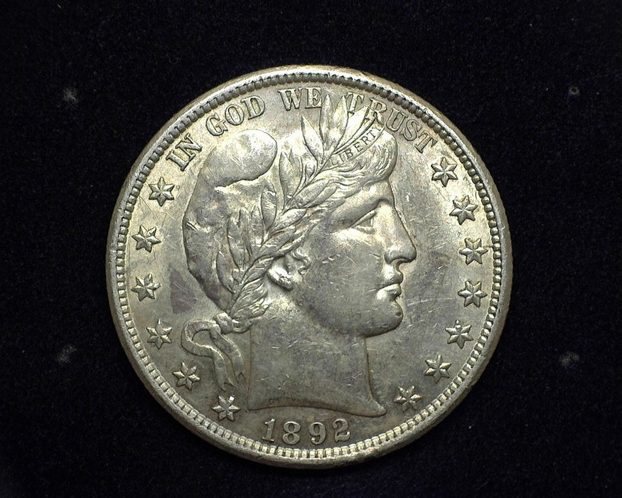 1892 Barber Half Dollar AU - US Coin