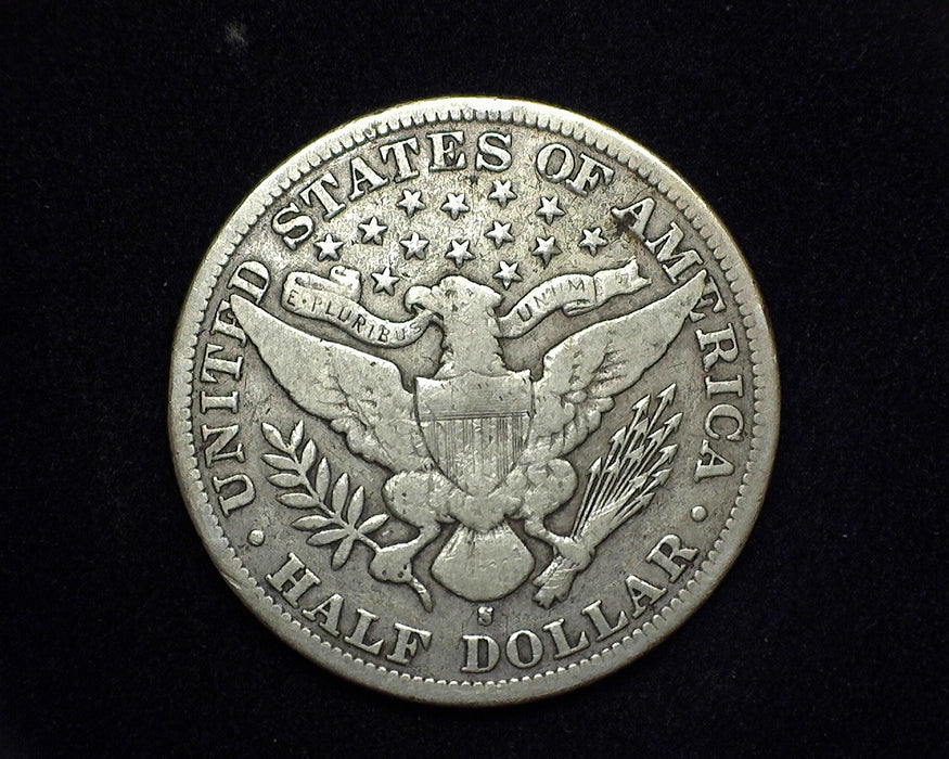 1895 S Barber Half Dollar VG - US Coin