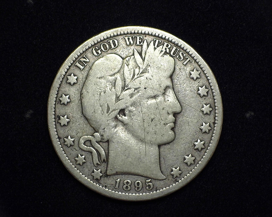 1895 S Barber Half Dollar VG - US Coin