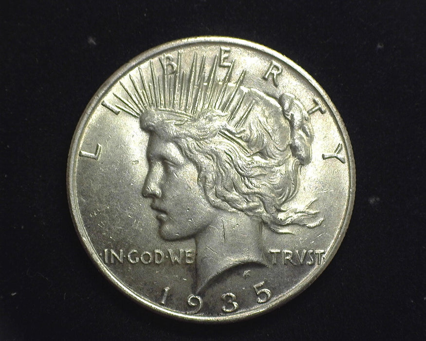 1935 Peace Dollar BU - US Coin