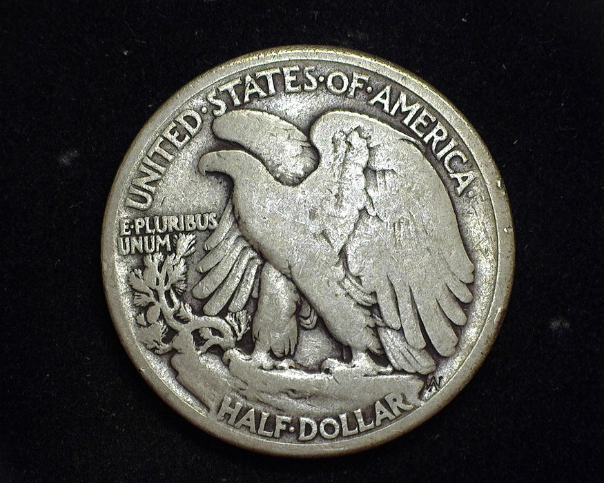 1916 D Liberty Walking Half Dollar VG - US Coin