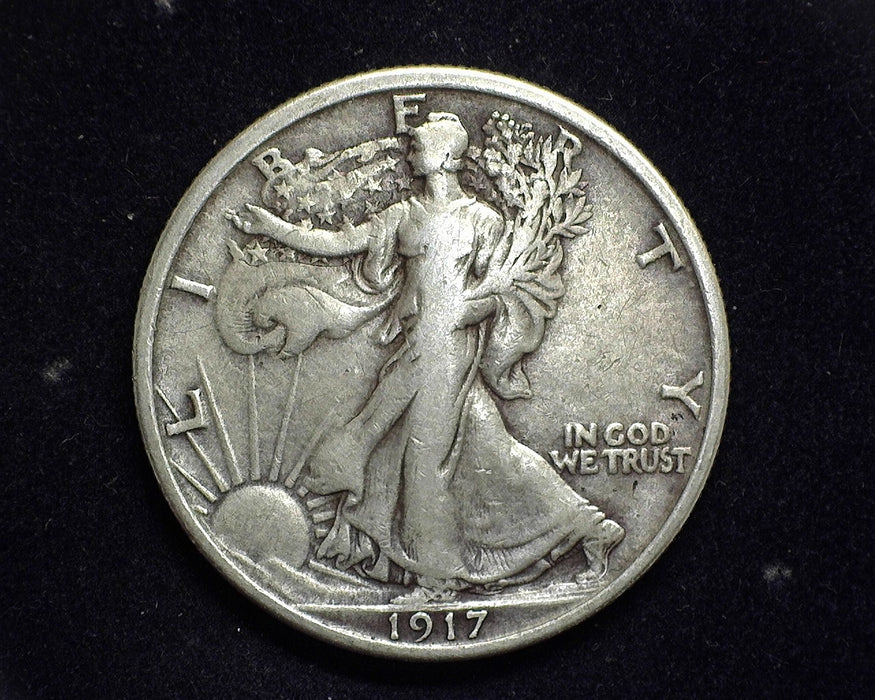 1917 Walking Liberty Half Dollar F - US Coin