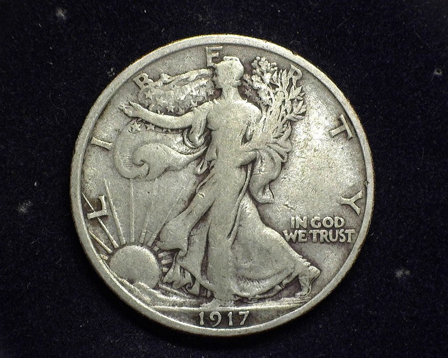 1917 Walking Liberty Half Dollar VG/F - US Coin