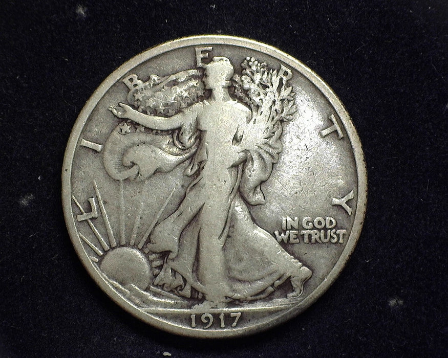 1917 Walking Liberty Half Dollar VG/F - US Coin