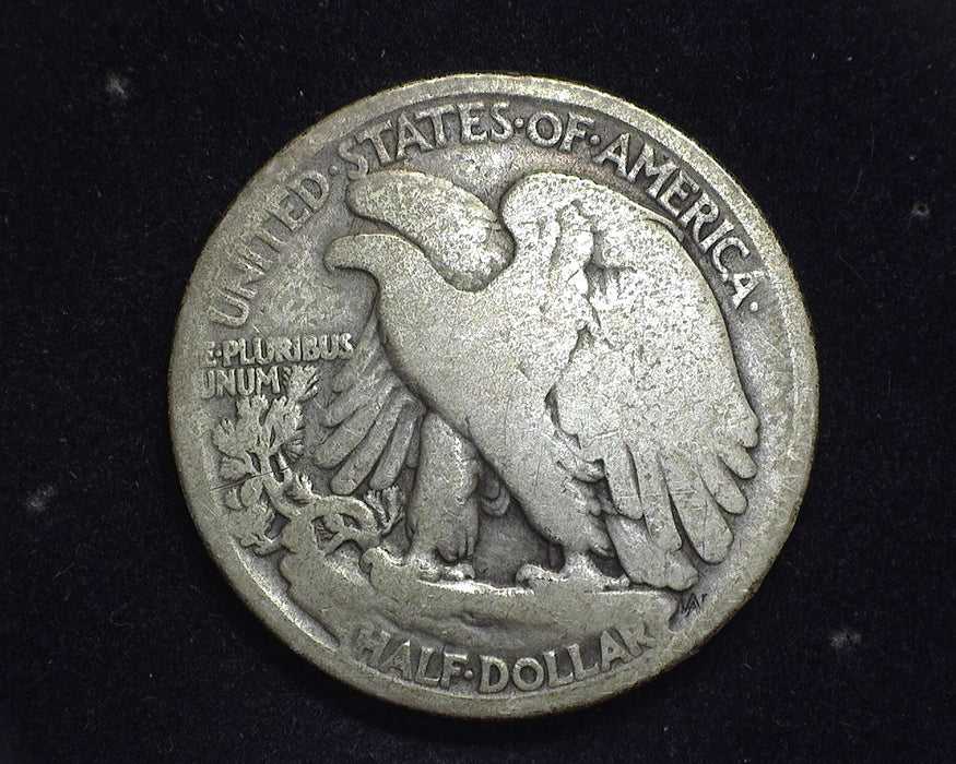 1917 D Obverse Walking Liberty Half Dollar G - US Coin