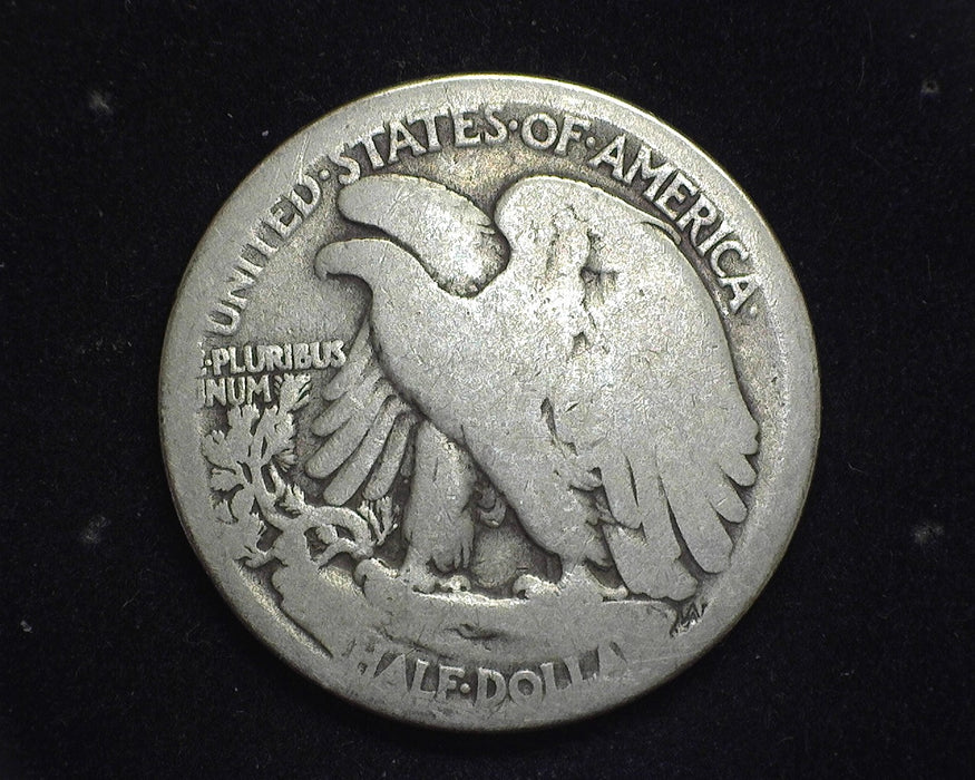 1917 D Obverse Walking Liberty Half Dollar G - US Coin