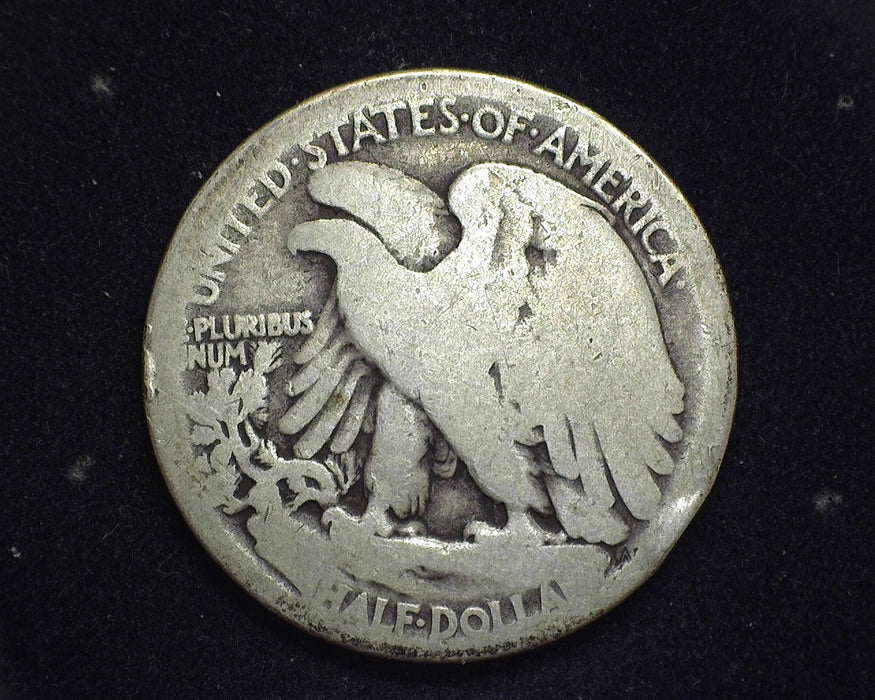 1917 D Obverse Walking Liberty Half Dollar G - US Coin