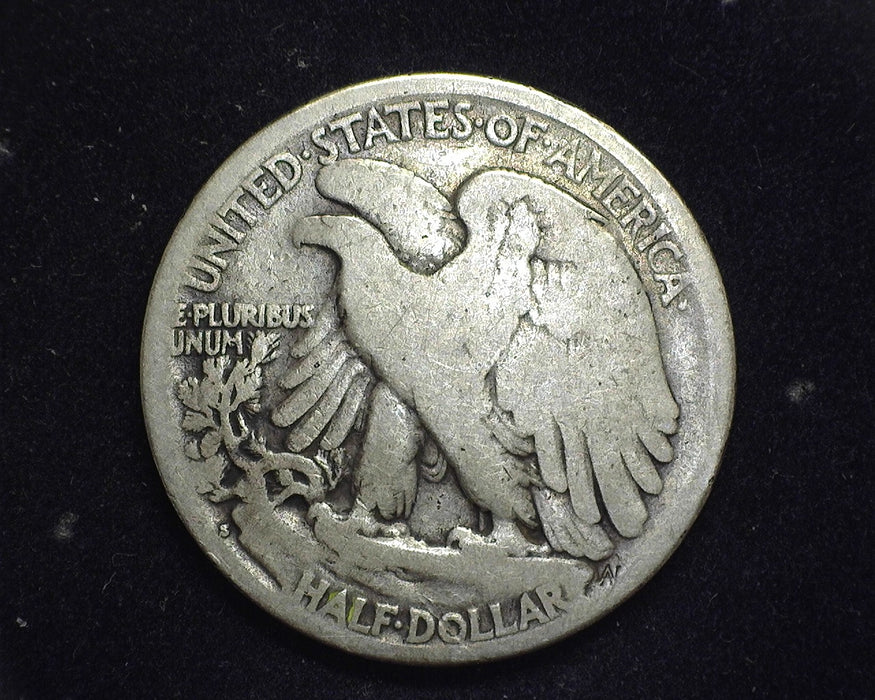 1917 S Rev Walking Liberty Half Dollar VG - US Coin