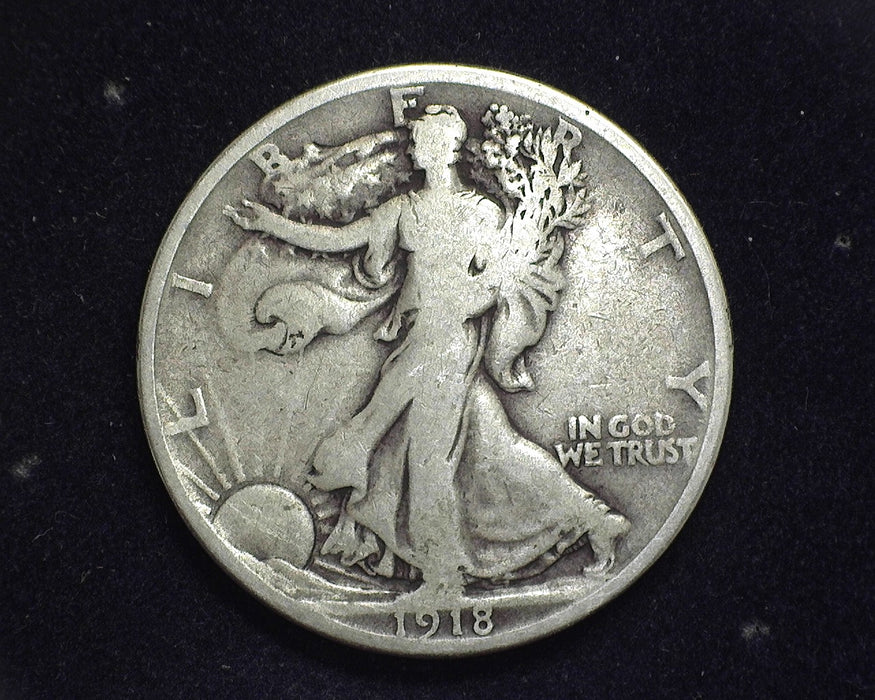 1918 Walking Liberty Half Dollar VG - US Coin