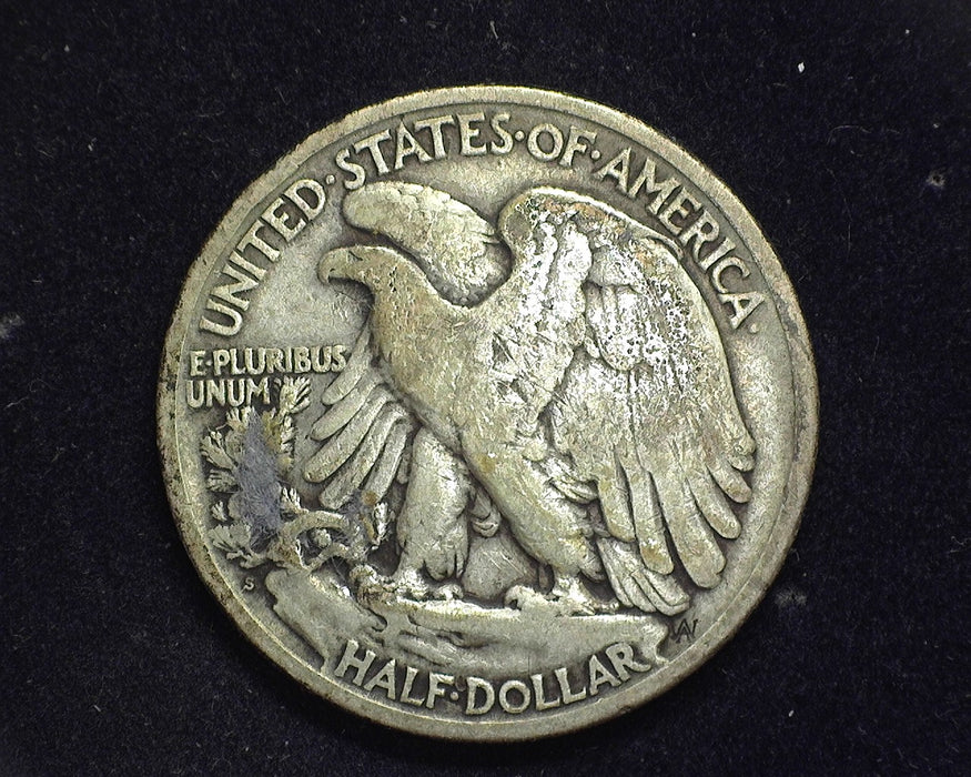 1918 S Walking Liberty Half Dollar VG - US Coin