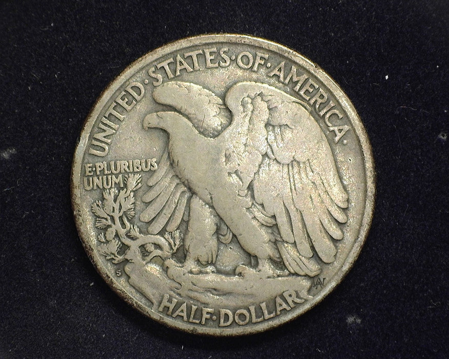 1918 S Walking Liberty Half Dollar VG - US Coin