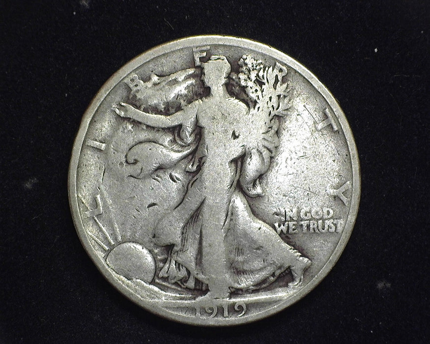 1919 Walking Liberty Half Dollar VG - US Coin