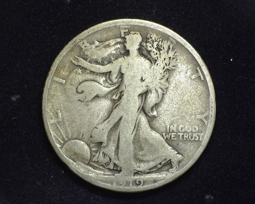 1919 D Walking Liberty Half Dollar VG - US Coin