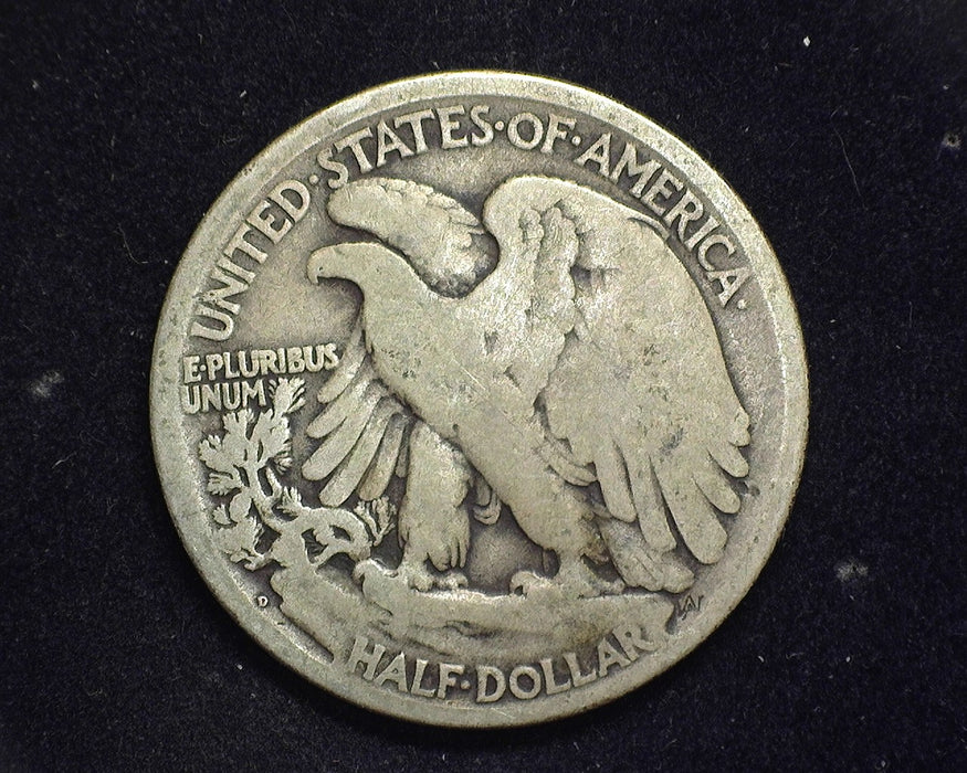 1919 D Walking Liberty Half Dollar VG/F - US Coin