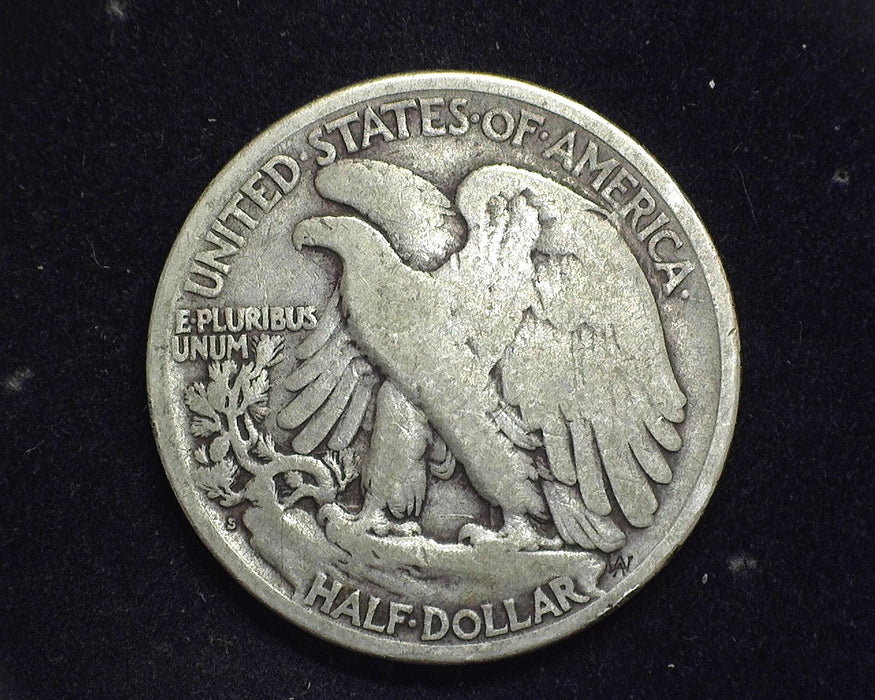 1919 S Walking Liberty Half Dollar VG - US Coin