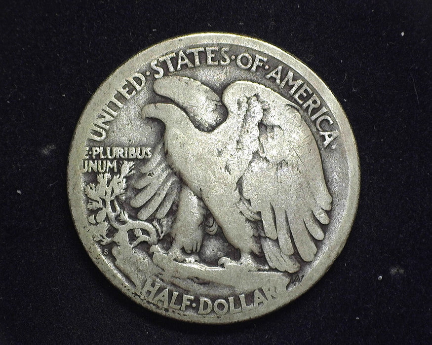 1919 S Walking Liberty Half Dollar VG - US Coin