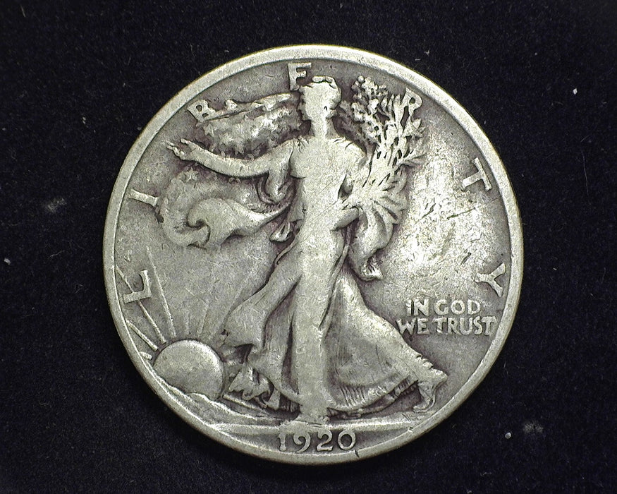 1920 Walking Liberty Half Dollar VG/F - US Coin