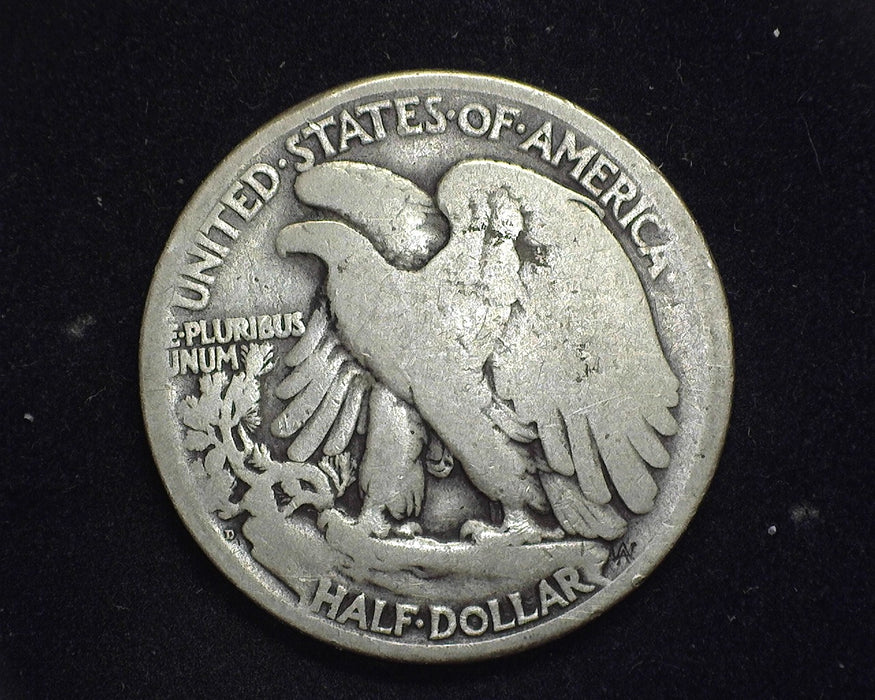 1920 D Walking Liberty Half Dollar VG - US Coin