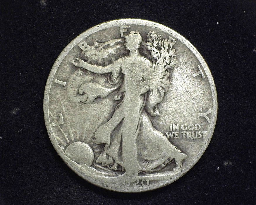 1920 D Walking Liberty Half Dollar VG - US Coin