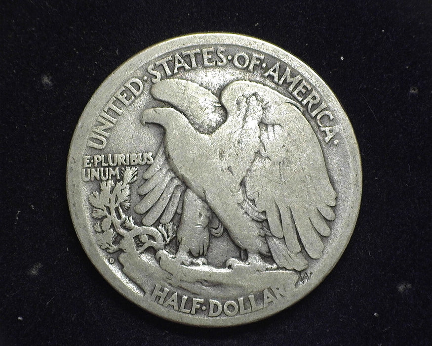 1920 D Walking Liberty Half Dollar VG - US Coin