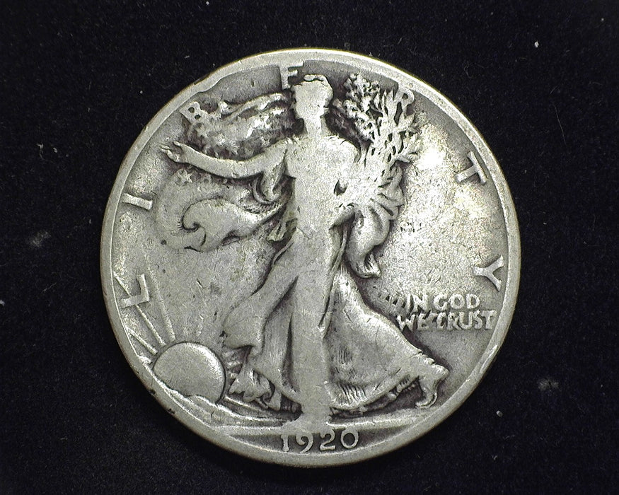 1920 S Walking Liberty Half Dollar VG - US Coin