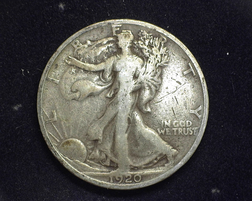 1920 S Walking Liberty Half Dollar VG - US Coin