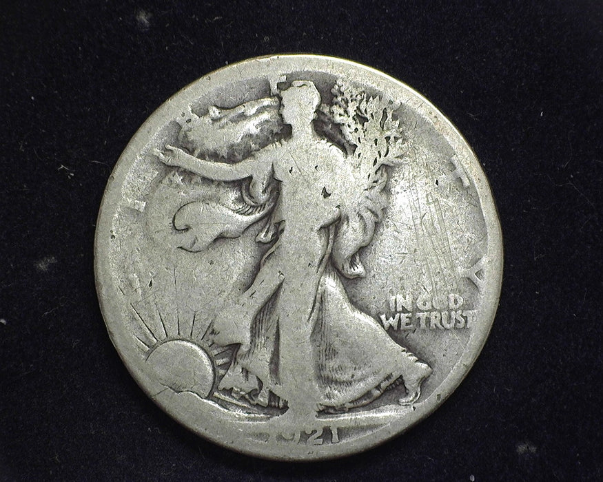 1921 S Walking Liberty Half Dollar G - US Coin