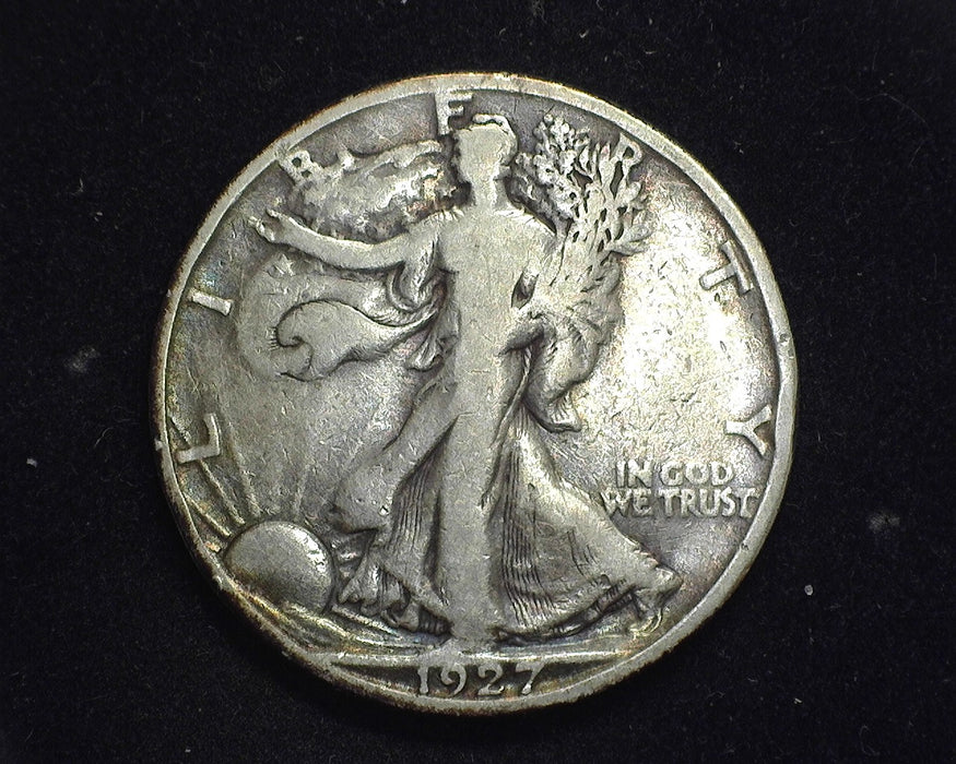 1927 S Walking Liberty Half Dollar F - US Coin