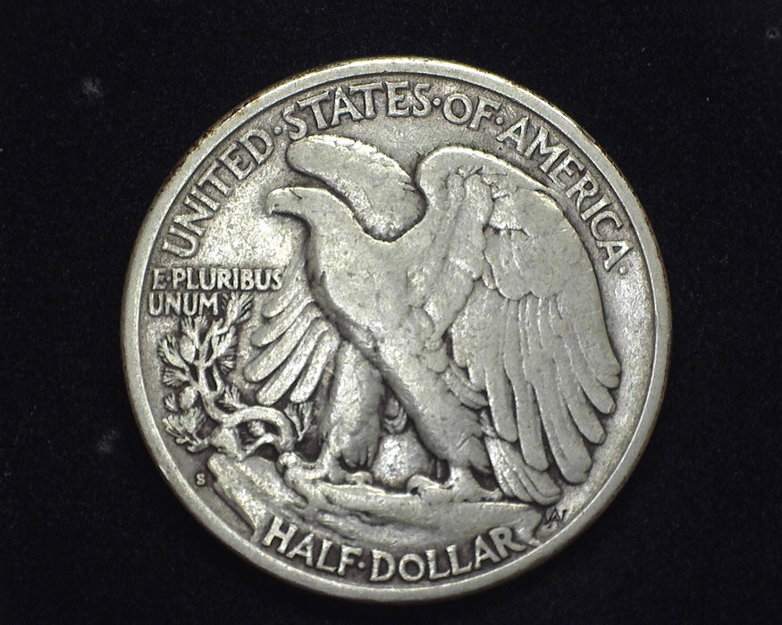 1928 S Walking Liberty Half Dollar F - US Coin