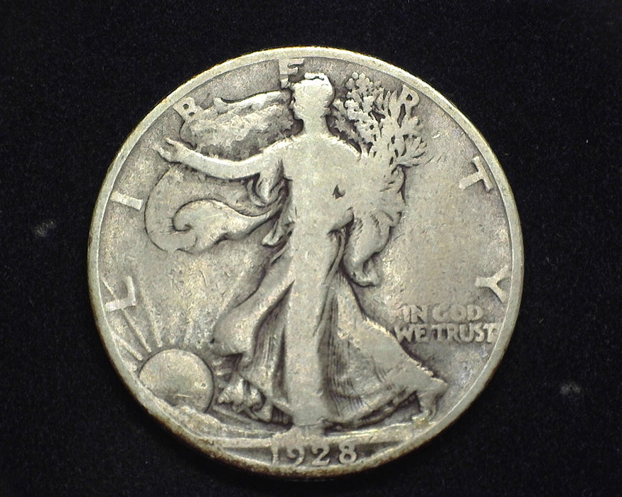 1928 S Walking Liberty Half Dollar F - US Coin