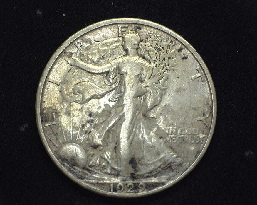 1929 S Walking Liberty Half Dollar VF - US Coin