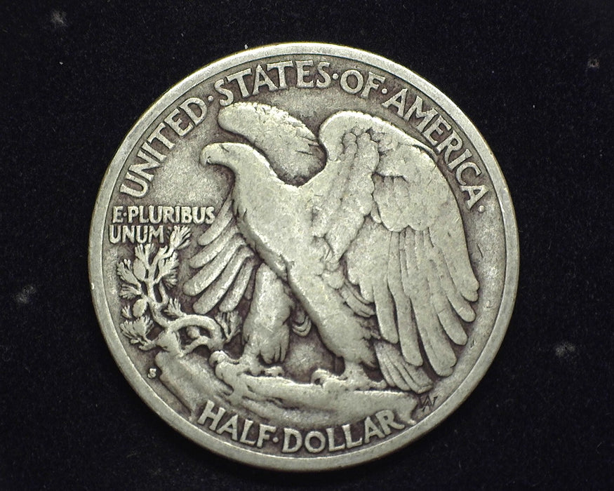 1929 S Walking Liberty Half Dollar F - US Coin