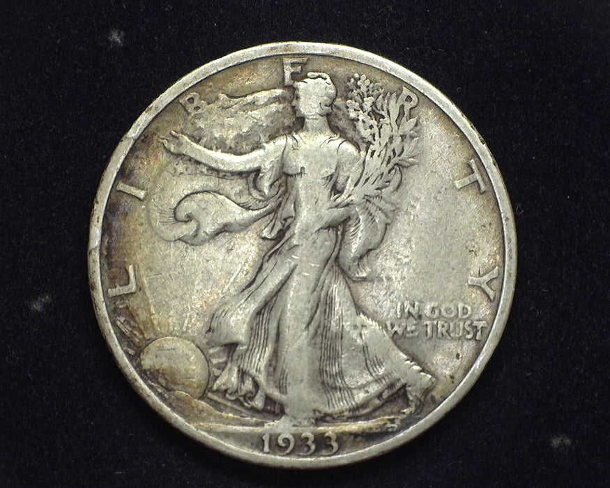 1933 S Walking Liberty Half Dollar F - US Coin