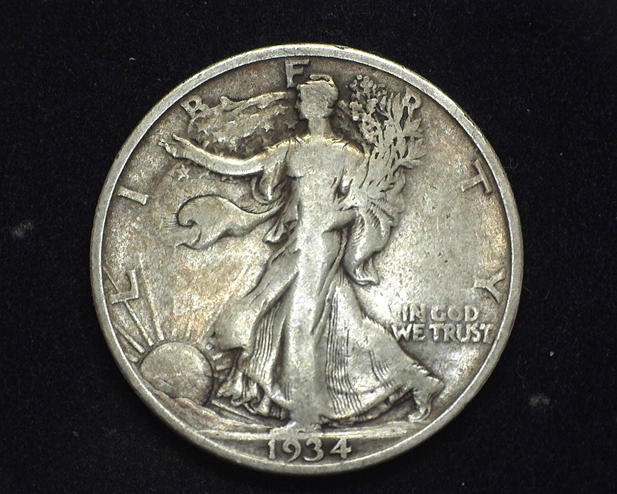 1934 S Walking Liberty Half Dollar VG/F - US Coin