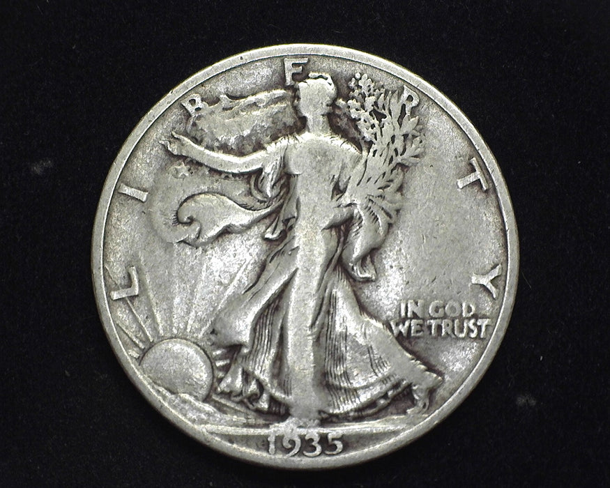 1935 S Walking Liberty Half Dollar F - US Coin