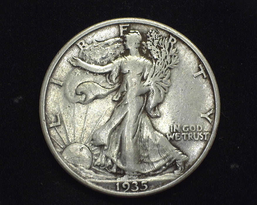 1935 S Walking Liberty Half Dollar F - US Coin