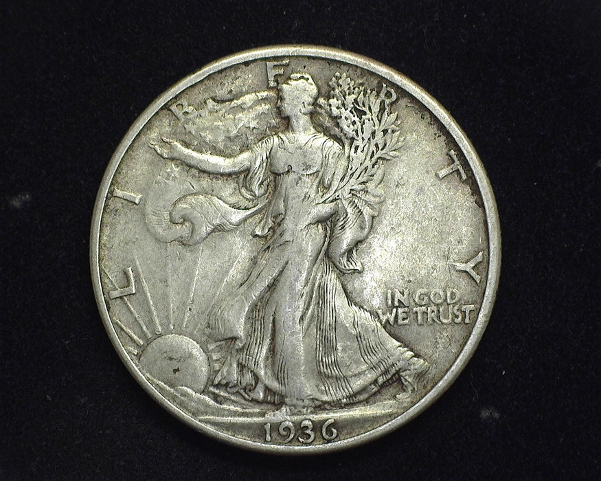 1936 D Walking Liberty Half Dollar VF - US Coin