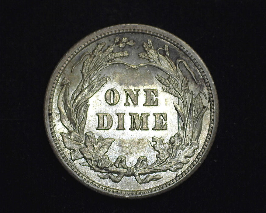 1908 Barber Dime AU - US Coin