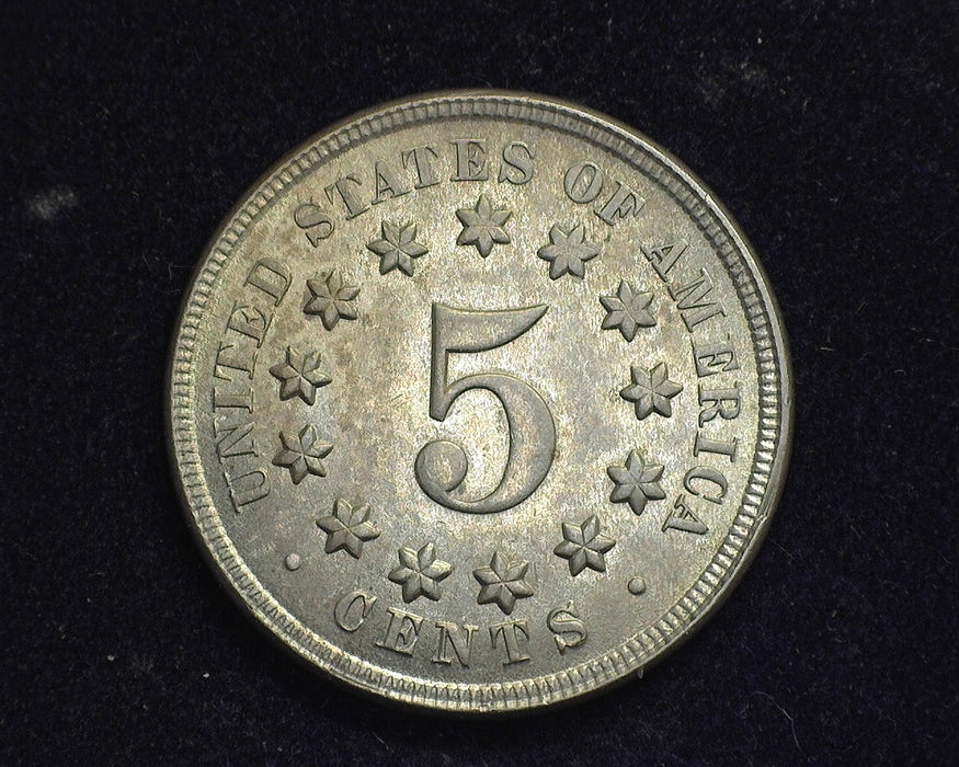 1867 Shield Nickel UNC No rays - US Coin