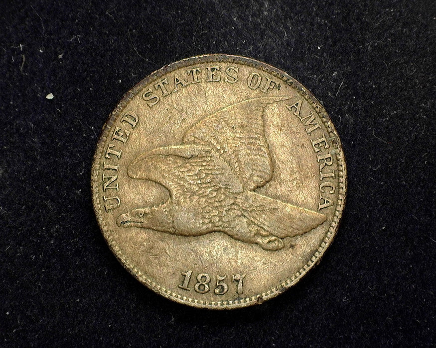 1857 Flying Eagle Penny/Cent VF - US Coin