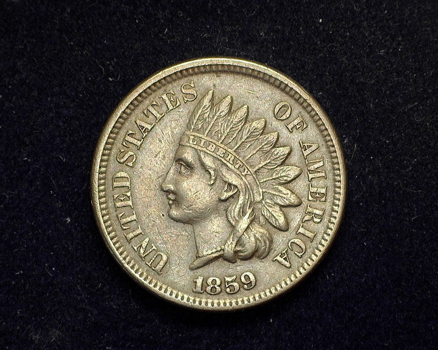 1859 Indian Head Penny/Cent Vf/Xf - US Coin