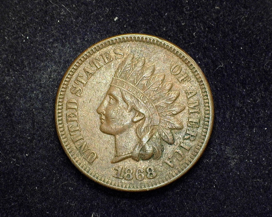 1868 Indian Head Penny/Cent XF - US Coin