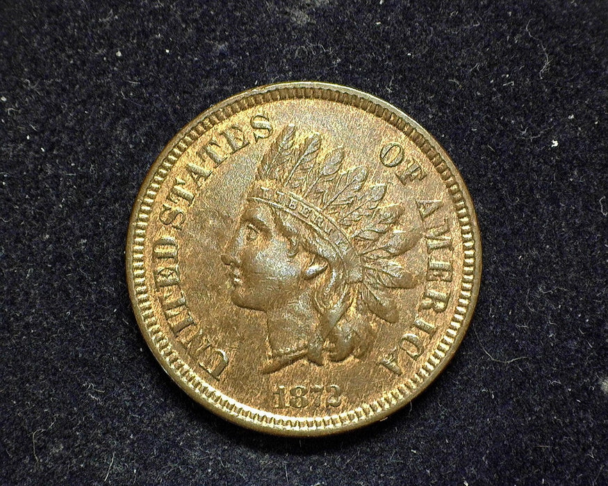 1872 Indian Head Penny/Cent XF - US Coin