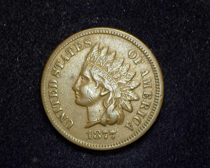 1877 Indian Head Penny/Cent VF - US Coin