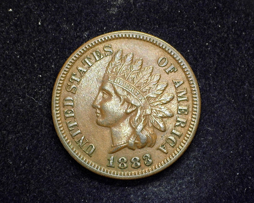 1883 Indian Head Penny/Cent XF - US Coin